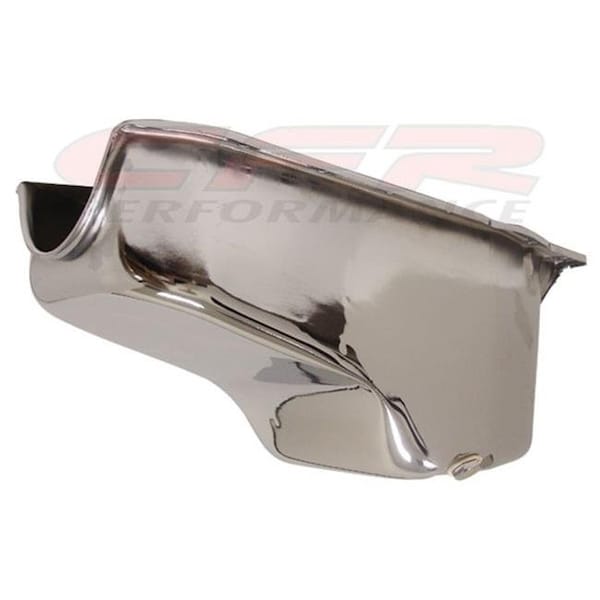 Cfr Performance CFR HZ-7466-C 1986-95 Chevy & GM 262 4.3L V6 Pickup Oil Pan - Chrome HZ-7466-C - main